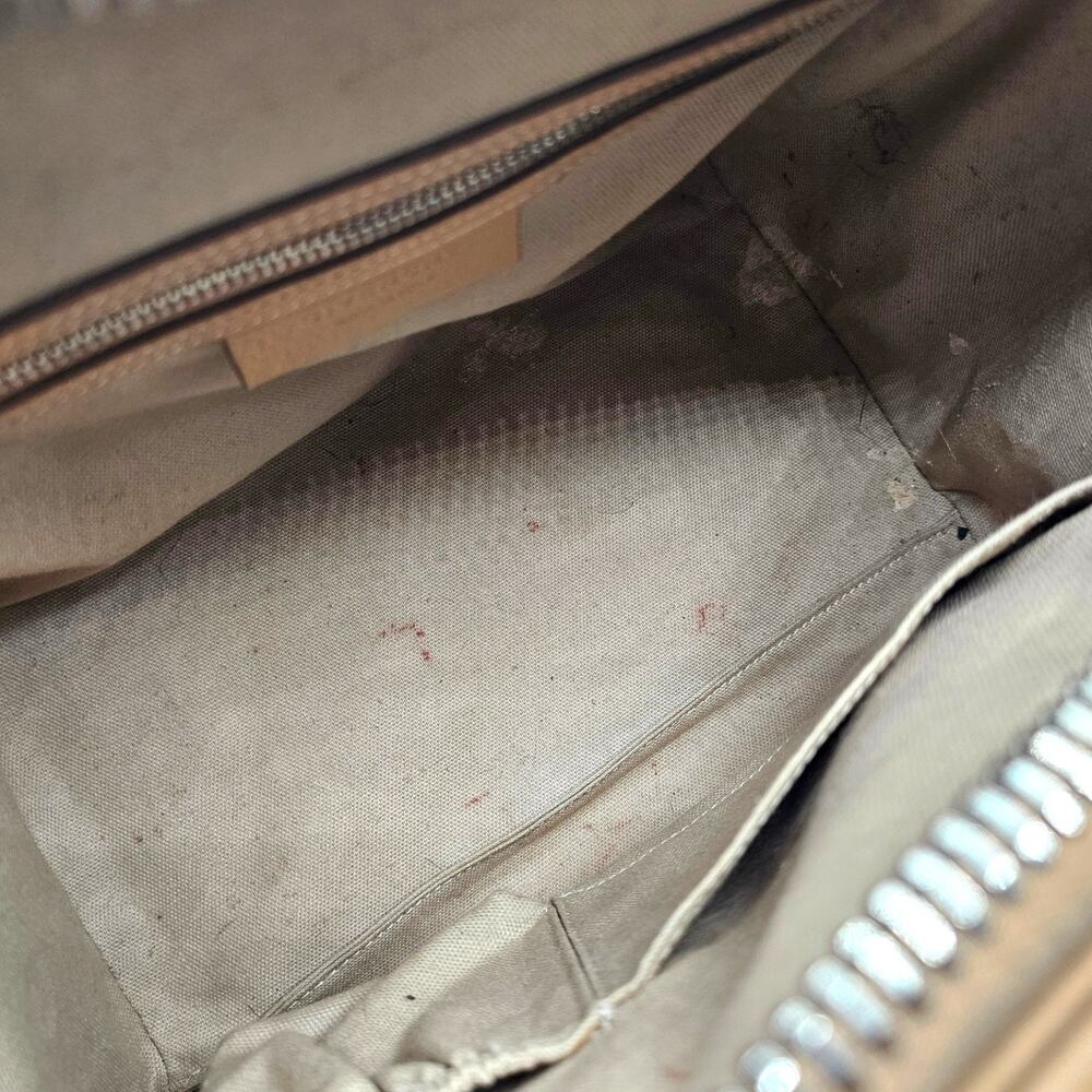 Givenchy Antigona Small Sugar Goatskin Leather Satchel Bag Brown - $2500 - Picture 6 of 8